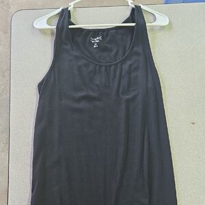Isabel Maternity by Ingrid & Isabel Black Tank Top
